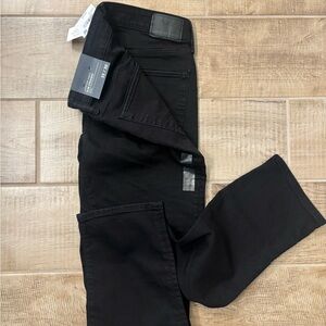 American Eagle Men's Black Slim Straight Jeans AirFLex+